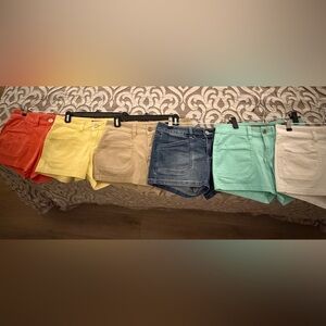 UNIONBAY Women's Junior Shorts x 6